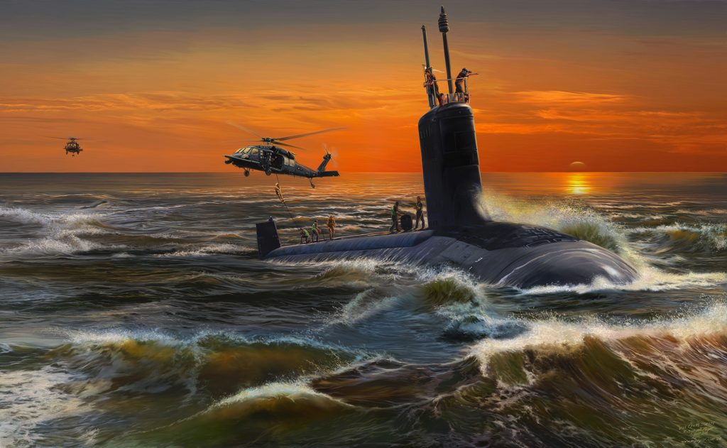 USS Texas SSN 775 – Submariner Art